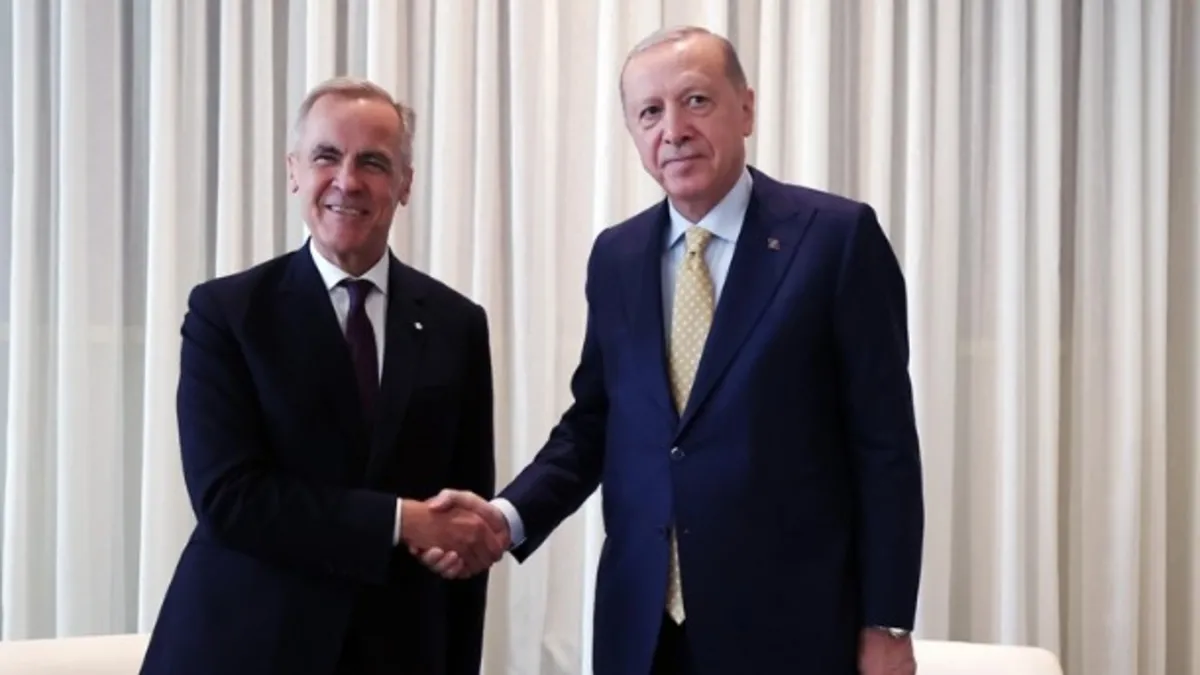 Başkan Erdoğan Kanada Başbakanı Carney ile görüştü