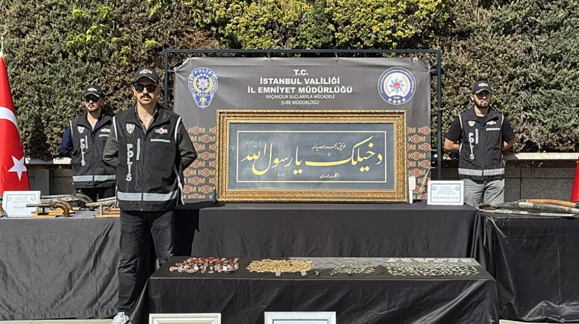 Interpol tarafından 20 yıldır aranıyordu ele geçirildi | İstanbul'da tarihi eser operasyonu