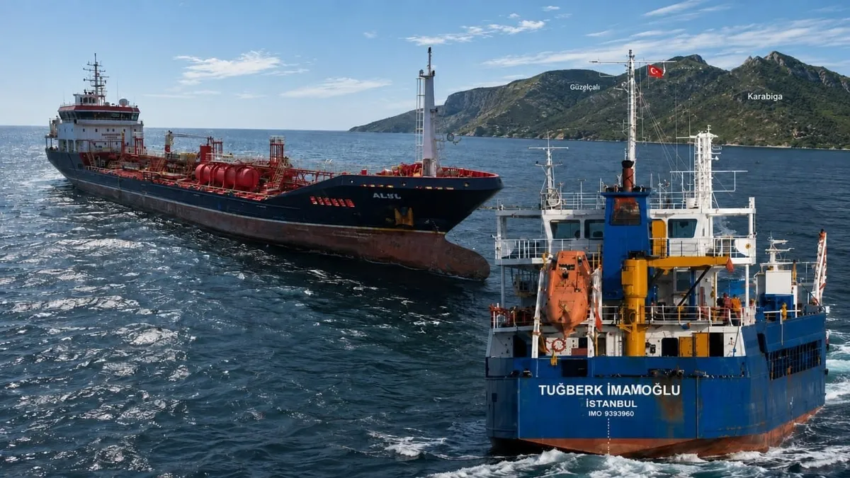 Silivri açıklarındaki gemi kazasının nedeni belli oldu! Kaptan kamarada uykuda