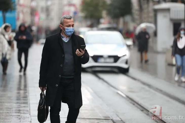 Maske kararının ardından İstiklal Caddesi’nde ilk gün