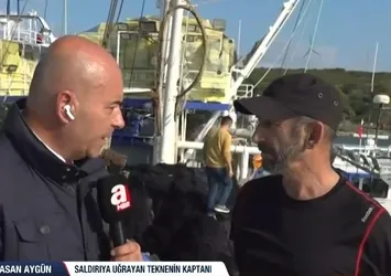 Yunan sahil güvenliği Türk balıkçı teknesine ateş açtı! Kaptan o anları A Haber'de anlattı