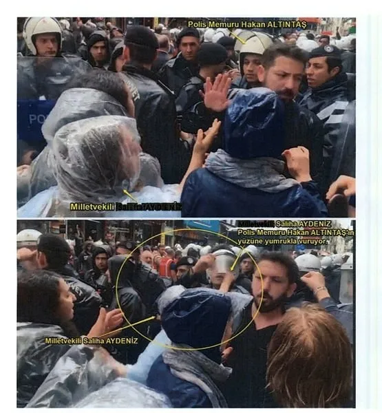 Son dakika: Polise yumruk atan DBP’li Salihe Aydeniz için flaş gelişme! Dokunulmazlığı kaldırılacak mı?