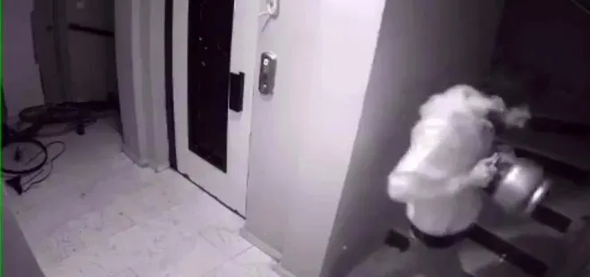 Madde bağımlısı dehşet saçtı! Komşusunun kapısını piknik tüpüyle kırdı: Sebebi ‘pes’ dedirtti