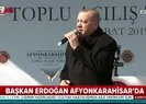 Başkan Erdoğan Afyonkarahisar'da konuştu
