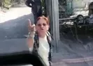 Maske takmayan kadın otobüsü birbirine kattı