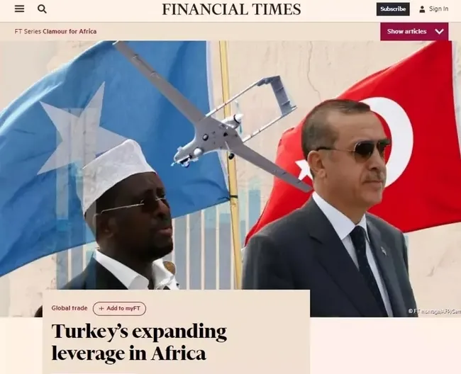 İngiliz Financial Times yazdı: Afrika’da güçlü oyuncu Türkiye! Afrika stratejisi için kilit tarih 2011 yılı
