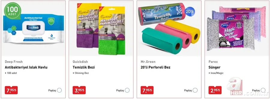 BİM'de yarın neler olacak? BİM 30 Haziran 2020 aktüel ürünler kataloğunda neler var? 16