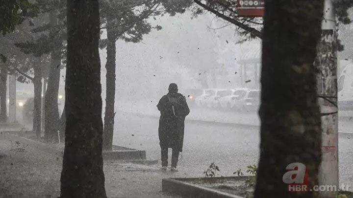 Meteoroloji'den 54 il için sarı kodlu uyarı: Dikkatli ve tedbirli olun! | İşte 5 günlük hava durumu 19
