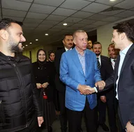 Başkan Erdoğan, Alişan ve Mesut Özil ile!