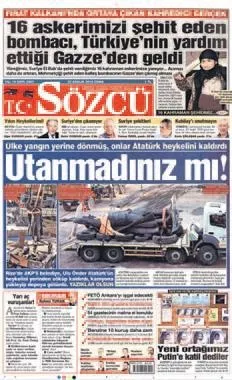 Atatürk heykeli üzerinden çirkin algı - 1