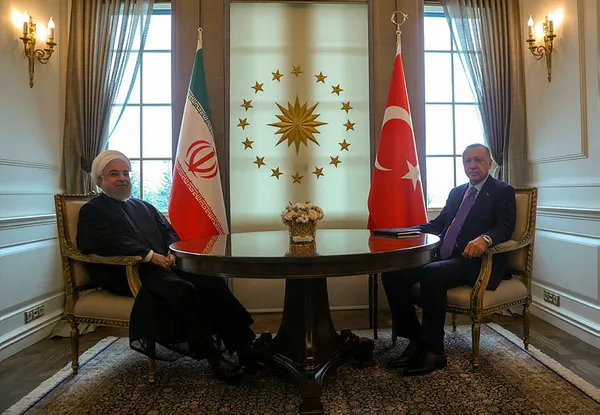 Başkan Erdoğan’ın İran Cumhurbaşkanı Ruhani ile görüşmesi sona erdi