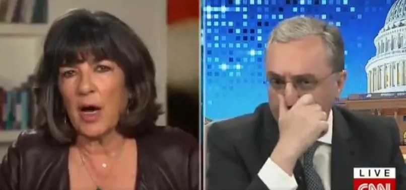 Ermenistan Dışişleri Bakanı canlı yayında ecel terleri döktü: Sizin politikanız bu mudur?
