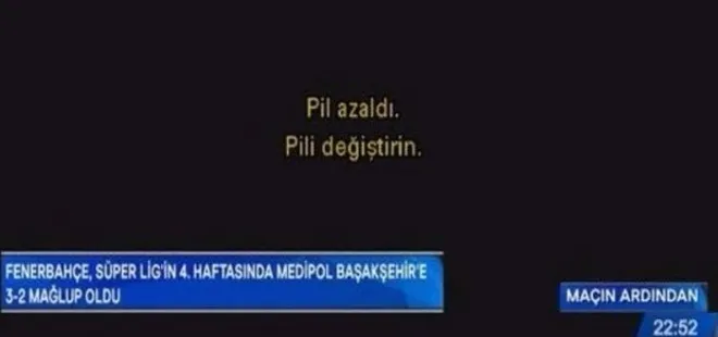 FB TV’de tepki çeken durum