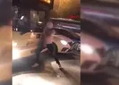 Omzuyla otobüsü durdurmaya çalıştı