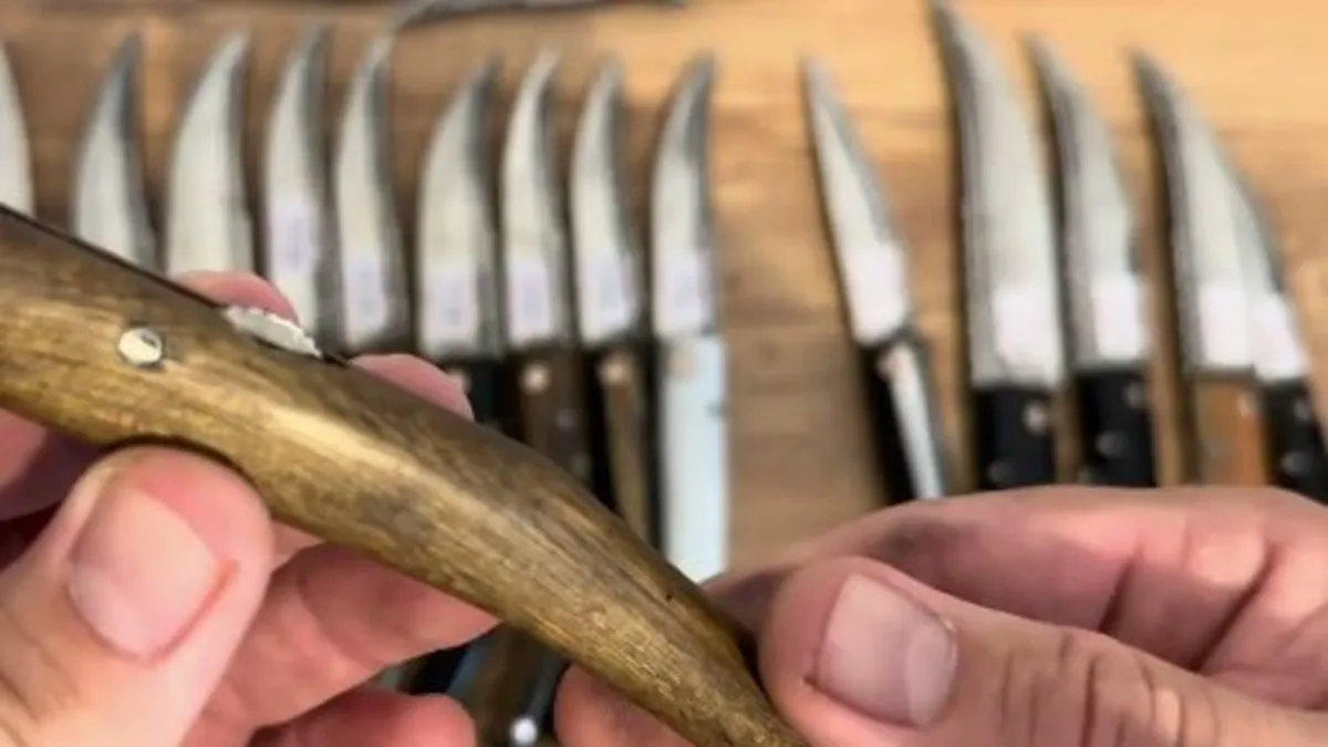 Antalya Serik'in meşhur bıçakları