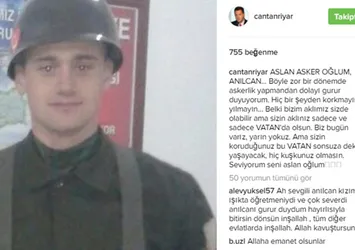 Ünlü yapımcıdan asker oğluna anlamlı mesaj
