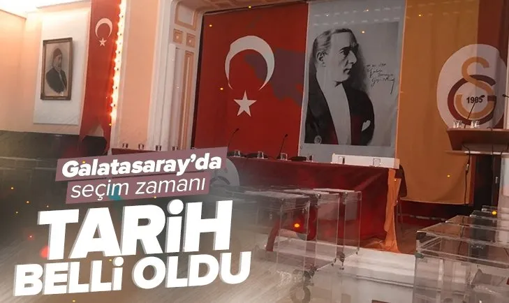 Galatasaray’da tarih belli oldu! 4-11 Haziran’da seçime gidecek