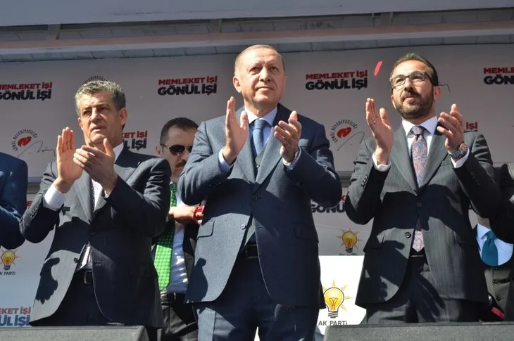 Başkan Erdoğan'a Şırnak'ta sevgi seli