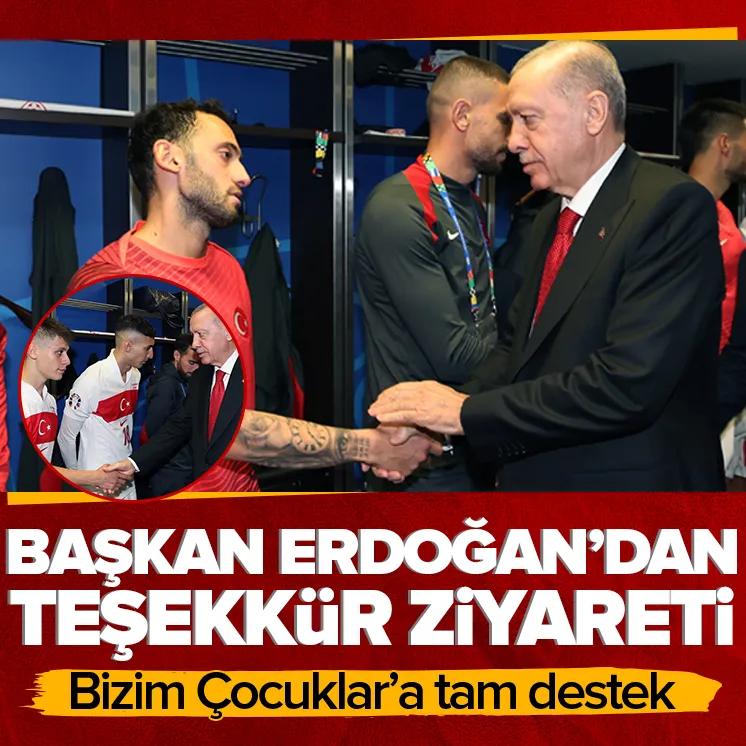 Başkan Erdoğandan teşekkür ziyareti