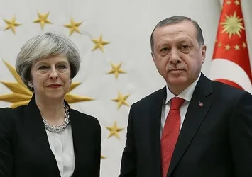 Erdoğan ve May'den kritik görüşme