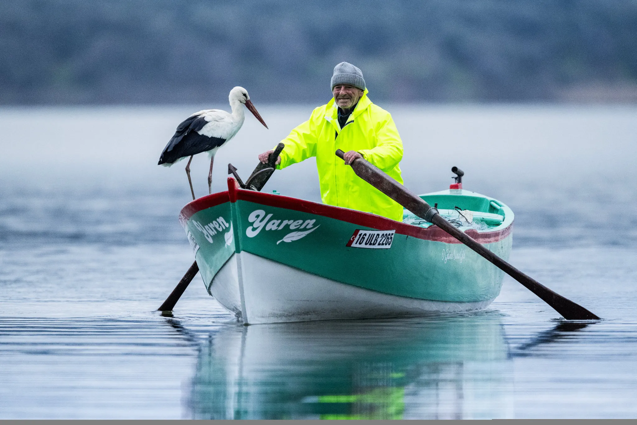 Yaren Leylek 15. yılında yine Adem Amca’nın kayığında
