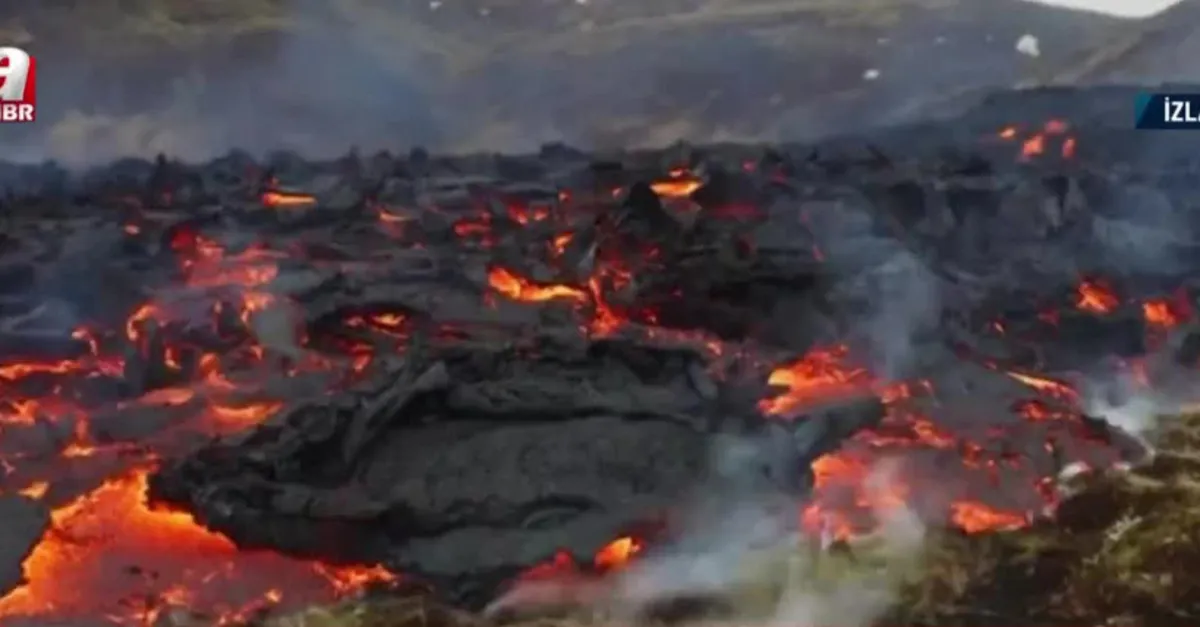 Yanardağ patlarken voleybol oynadılar