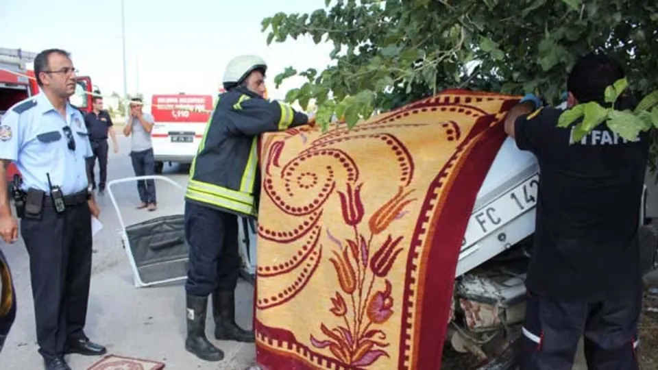 Amasya'da dehşete düşüren kaza