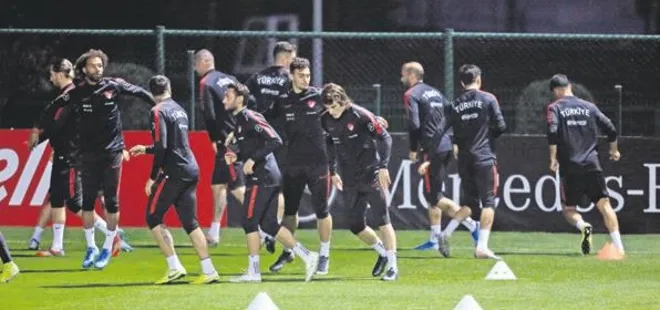 Milli Takım taktik çalıştı