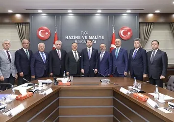 Bakan Albayrak TİM heyetiyle görüştü