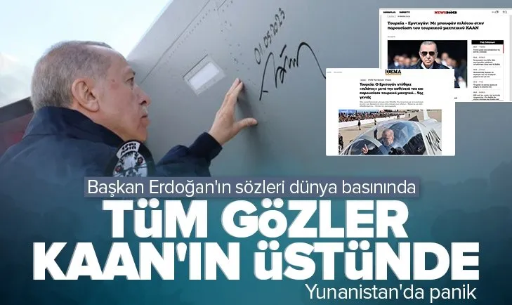 Başkan Erdoğan’ın sözleri dünya basınında!