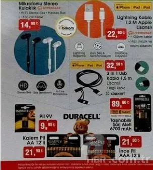 BİM aktüel ürünler kataloğu 24 Mayıs yayında! BİM 21 Mayıs indirimli ürünler neler? 8