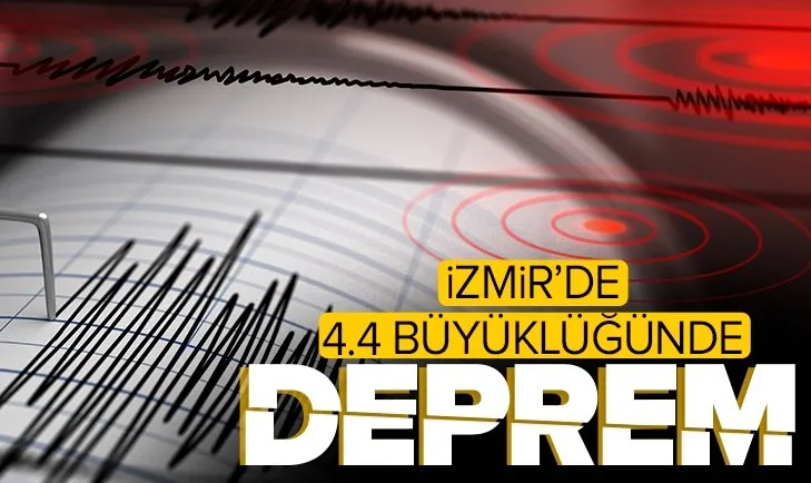 Son dakika: İzmir’de 4.4 büyüklüğünde deprem | 14 Mayıs son depremler