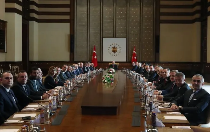 Başkan Erdoğan Kulüpler Birliği üyelerini kabul etti