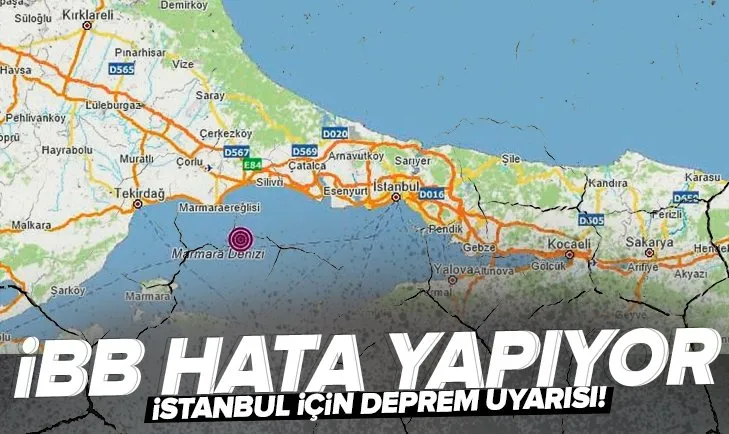 Son dakika: Prof. Dr. Cenk Yaltırak İBB hata yapıyor diyerek uyardı: Marmara’nın deprem senaryosu yanlış!