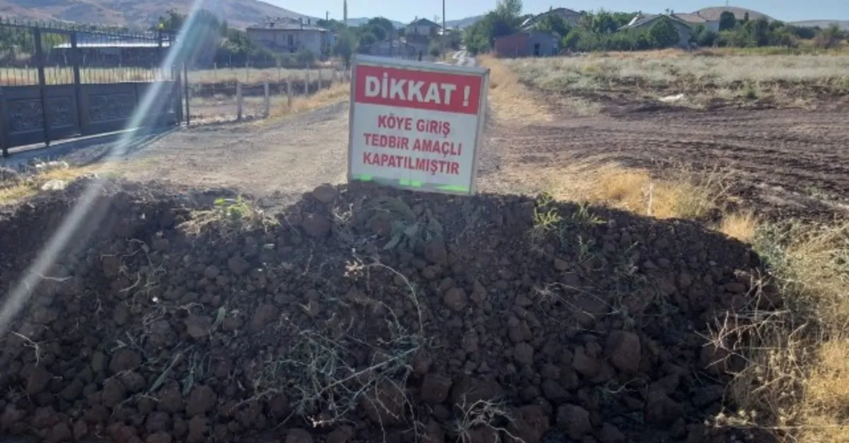 Elazığ'da muhtarın aldığı koronavirüs önlemi çok konuşuldu