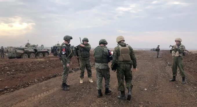 Türk ve Rus askerlerinin 12. ortak kara devriyesi tamamlandı