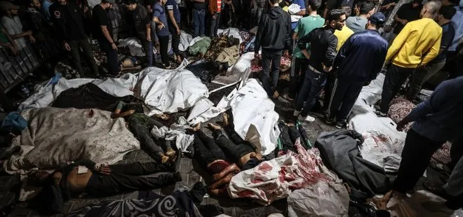 İsrail’in Gazze’de hastane saldırısı dünya medyasında
