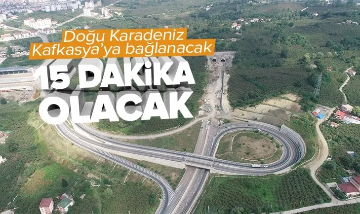 Türkiye’nin gözü Ordu Çevre Yolu’nda! Giresun-Ordu arası 15 dakikaya inecek