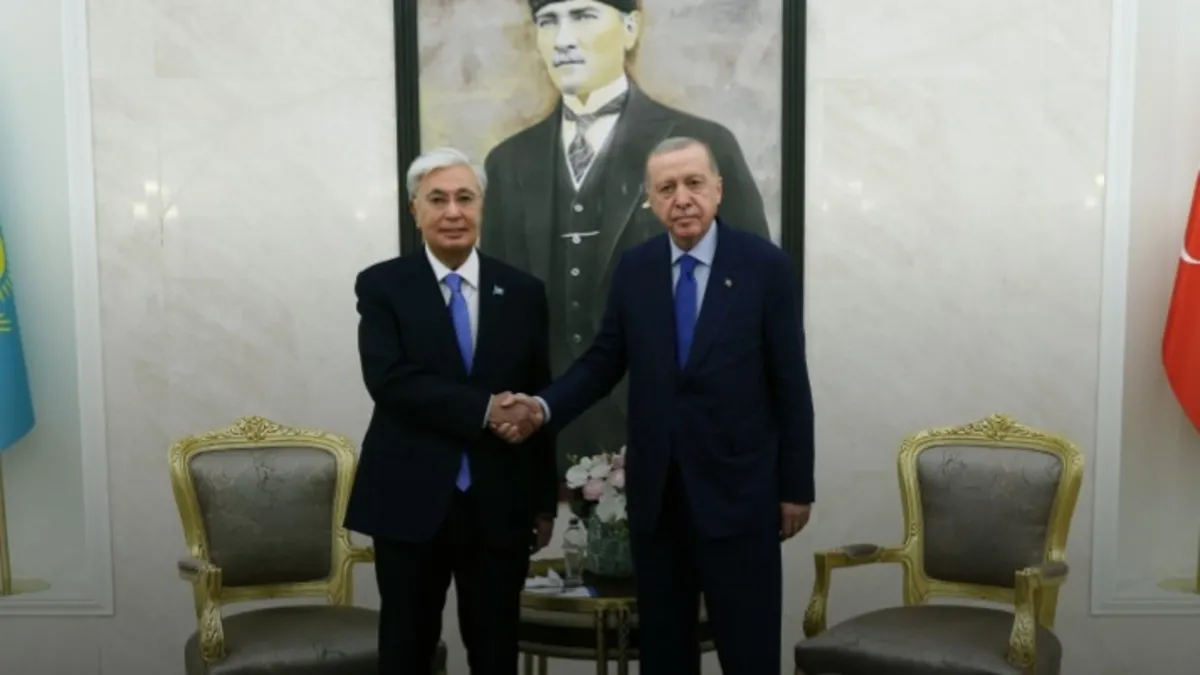 Kazakistan liderinden Başkan Erdoğan'a teşekkür! "Kardeşlik ve dostluk ruhuyla gerçekleşti"