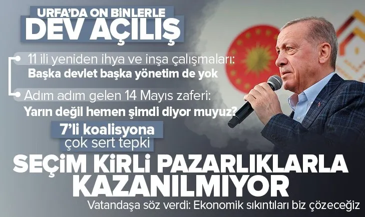 Başkan Erdoğan’dan 7’li koalisyona çok sert sözler!