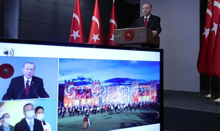 Son dakika: Başkan Erdoğan İstanbul’un Fethi etkinliğine video konferansla katıldı
