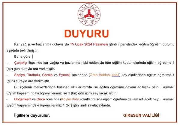 bugun-okullar-tatil-mi-son-dakika-15-ocak-pazartesi-okullar-hangi-illerde-tatil-rize-zonguldak-hakkari-1705293439746.jpg BUGÜN OKULLAR TATİL Mİ SON DAKİKA? 15 Ocak Pazartesi okullar hangi illerde tatil? Rize, Zonguldak, Hakkari... - 6