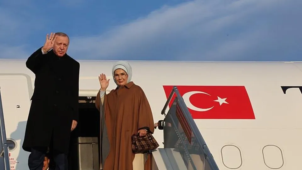 Başkan Recep Tayyip Erdoğan G20 Liderler Zirvesi için Brezilya’ya gitti