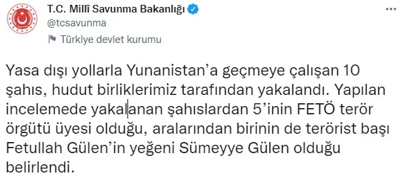 Son dakika: Yunanistan'a geçmeye çalışan 10 kişi yakalandı - 1