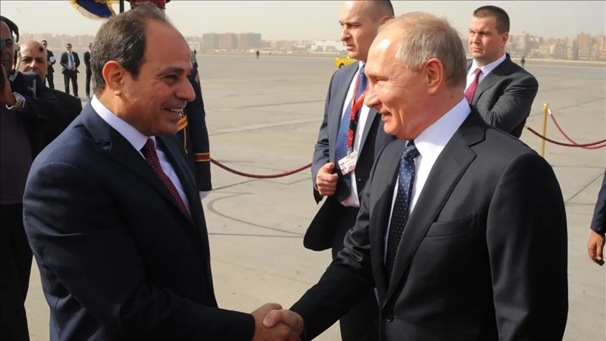 Putin, Mısır Cumhurbaşkanı Sisi ile Orta Doğu'daki durumu görüştü