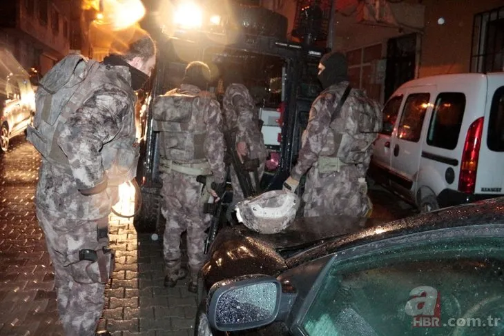 İstanbul’da uyuşturucu satıcılarına yönelik 32 adrese eş zamanlı operasyon
