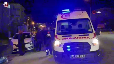 Karaman’da iki otomobil çarpıştı!