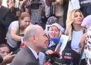 İçişleri Bakanı Soylu Diyarbakırda evlat nöbeti tutan annelerin yanında