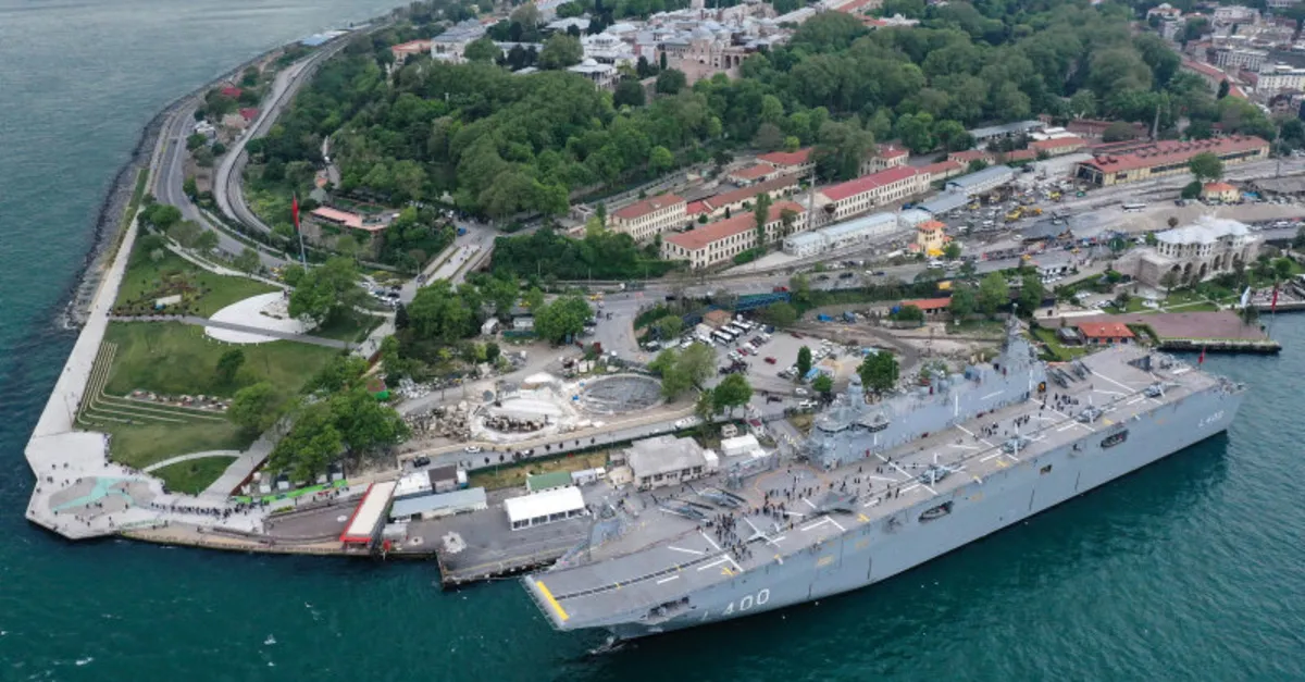 İstanbul'un fetih güzergahından göz kamaştıran görüntüler! İşte Topkapı Sarayı ve Mukaddes Emanetler