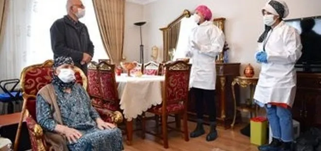 Koronavirüs ile mücadele | Ankara’da 116 yaşındaki iki kadına aşı yapıldı